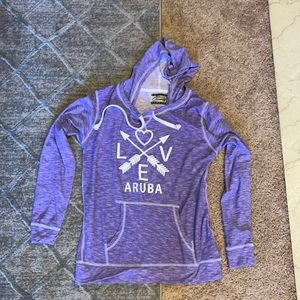 ✳️3/$15 Aruba L/S hoodie-tee